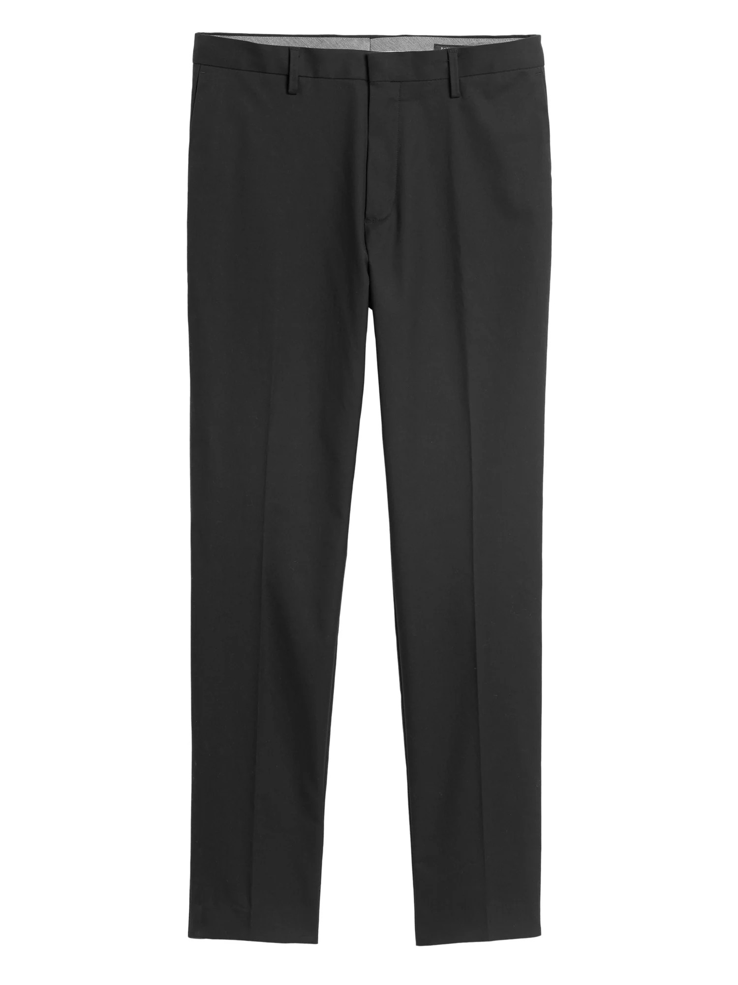 Slim Solid Non-Iron Stretch Pant | Banana Republic