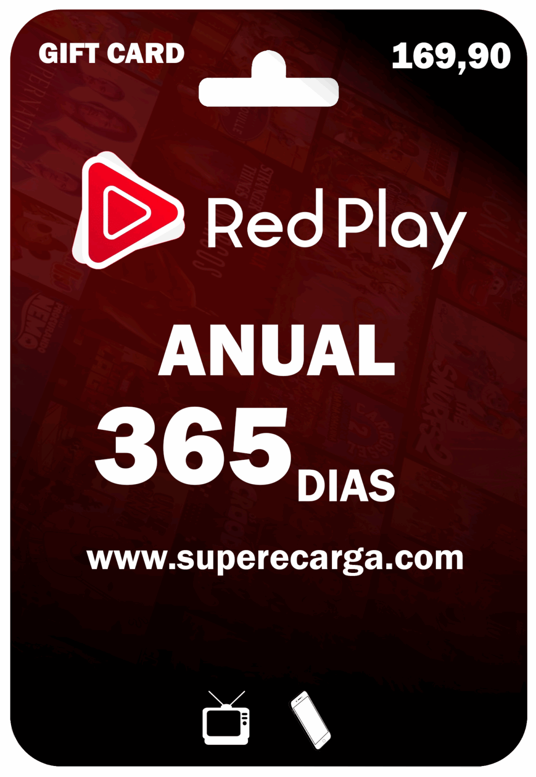 Recarga RedPlay Anual