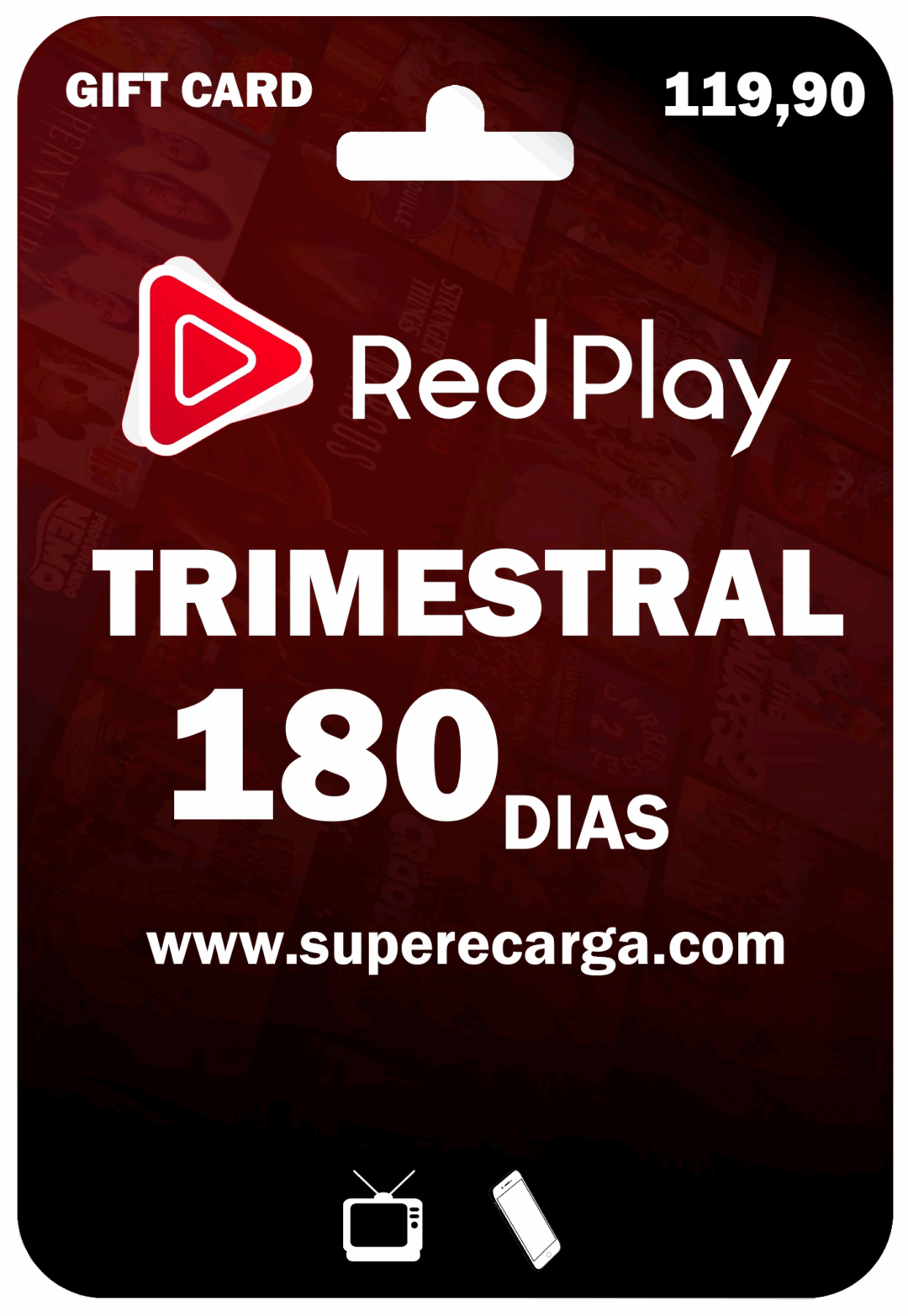 Recarga RedPlay Semestral