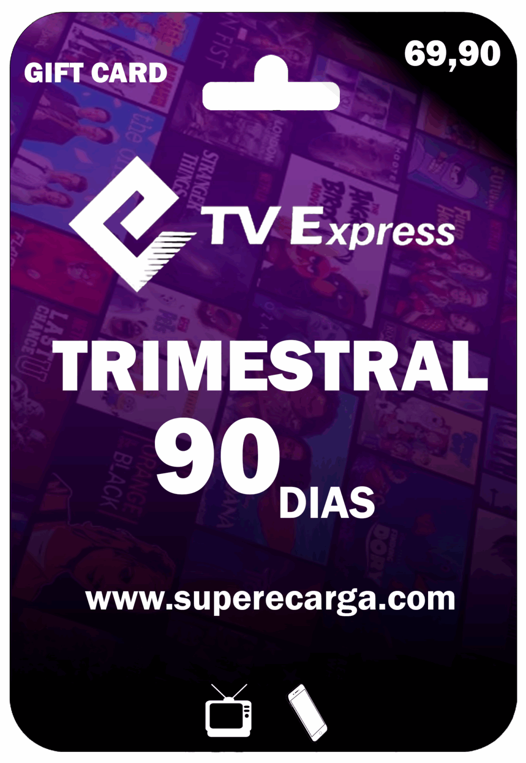 Recarga Trimestral TV Express